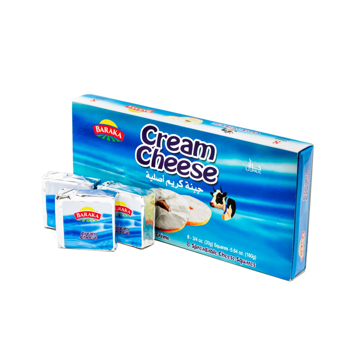 Cheese Cream Square "Baraka" 160g * 30
